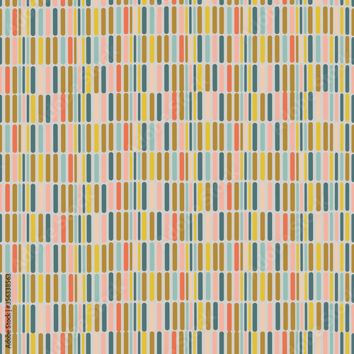 Light grey white multi coloured stripes seamless pattern background design.