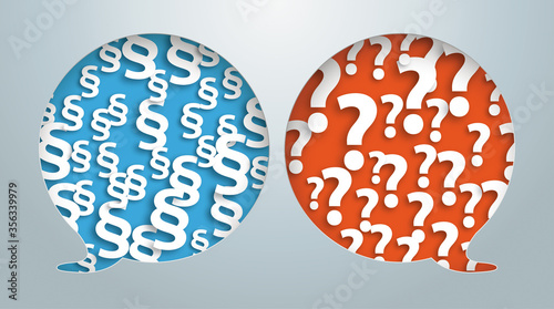 2 Speech Bubbles Holes Paragraphs Questions