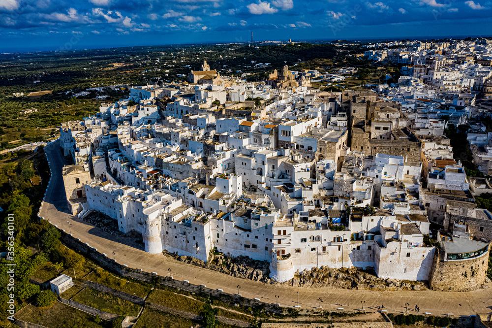 Obraz premium Apulien aus der Luft