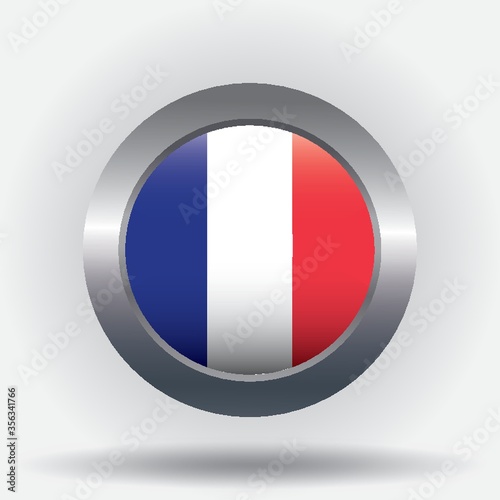 france flag button Free Download france flag button - GFXLoad