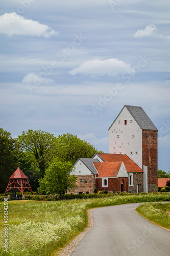 Hirtshals, Denmark The Vennebjerg Church from 1150