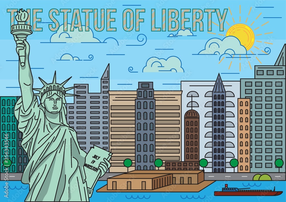 Fototapeta premium the statue of liberty