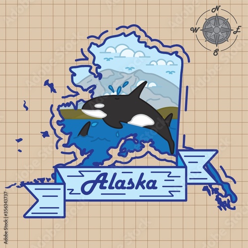 alaska map