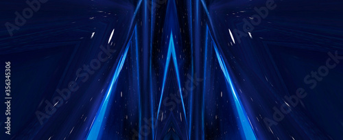 Abstract blue dark backgrou...