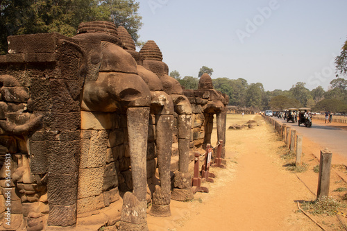 02.03.2020 - Terrace of the Elephants, Ankor Tom, Kingdom of Cambodia