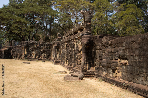 02.03.2020 - Terrace of the Elephants, Ankor Tom, Kingdom of Cambodia