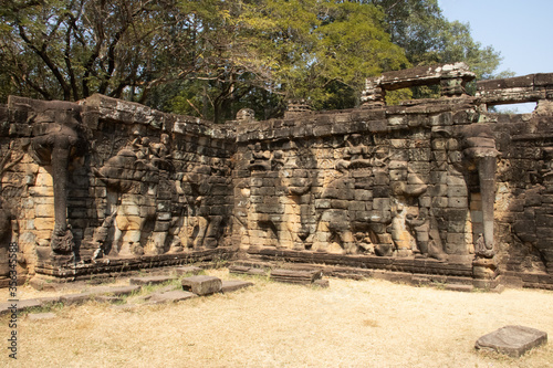 02.03.2020 - Terrace of the Elephants, Ankor Tom, Kingdom of Cambodia