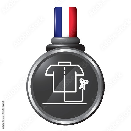 garment in a medal