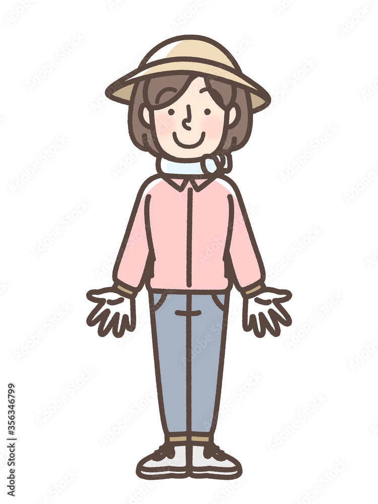 虫刺され対策の服装 草むしり ハイキングなど 虫刺され対策の服装 草むしり ハイキングなど