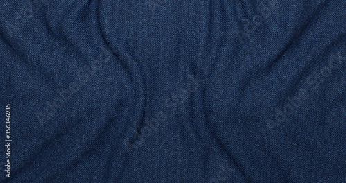 texture background crumpled wavy blue fabric for design
