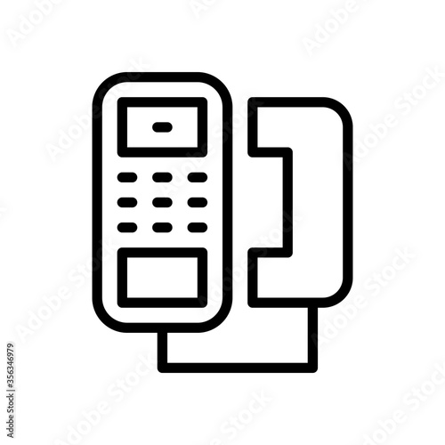 telephone line icon