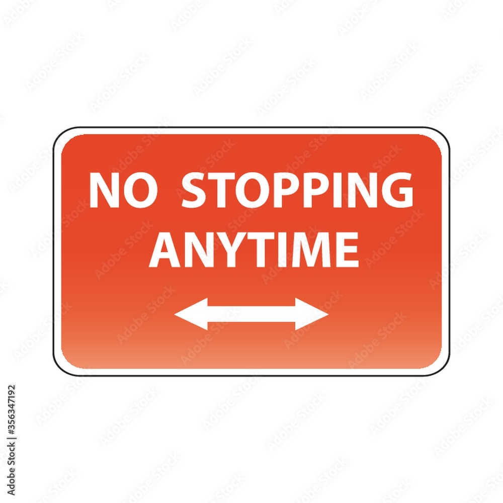 no stopping any time no stopping any time