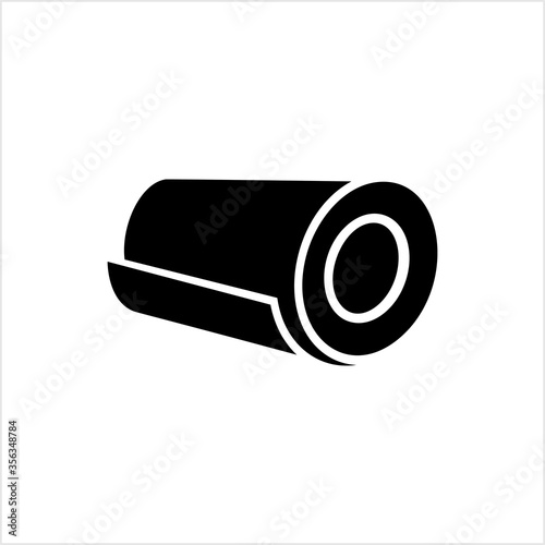 Roll Icon, Mat, Rug, Carpet Or Paper Roll Icon Of Anything