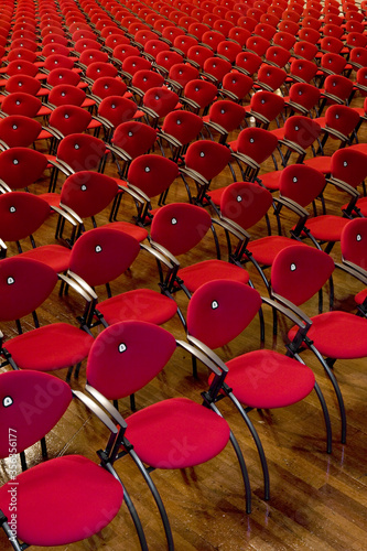 Theatre Musis Sacrum. Interior. Chairs. Furniture. Arnhem Netherlands photo