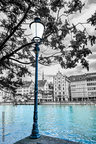 lantern on the water Zurich
