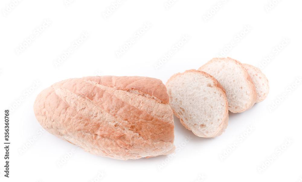 Sourdough Loaf sliced isolated Sourdough Loaf sliced isolated