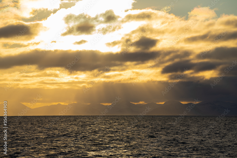 Fototapeta premium Sunset in 