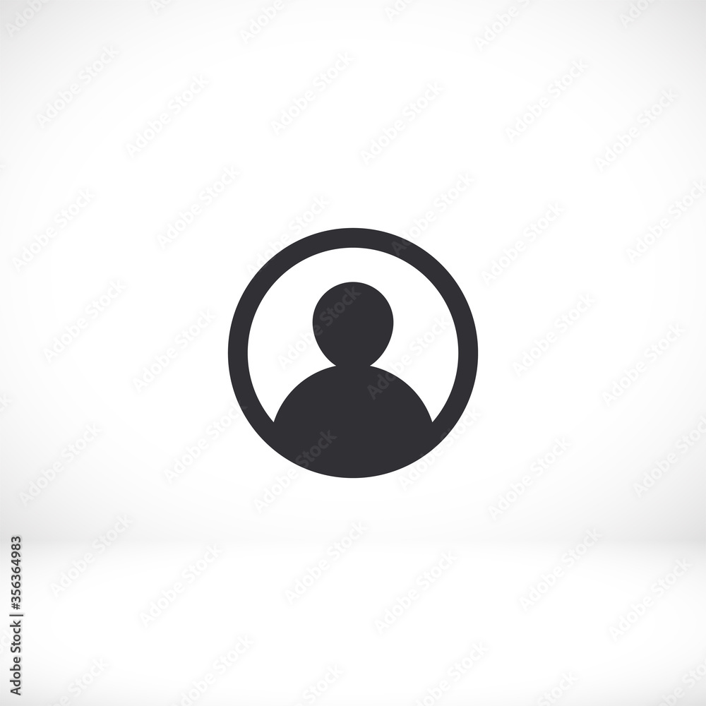 User icon in trendy flat style isolated on head background. User silhouette symbol for your website design, logo, application, user interface. Vector illustration, EPS 10 people. User icon in trendy flat style isolated on head background. User silhouette symbol for your website design, logo, application, user interface. Vector illustration, EPS 10 people.