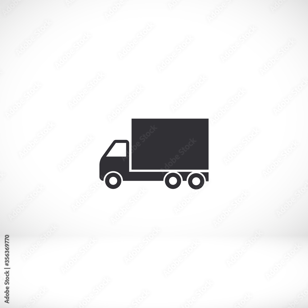 truck icon. Vector Eps 10. Lorem Ipsum Flat Design truck icon. Vector Eps 10. Lorem Ipsum Flat Design