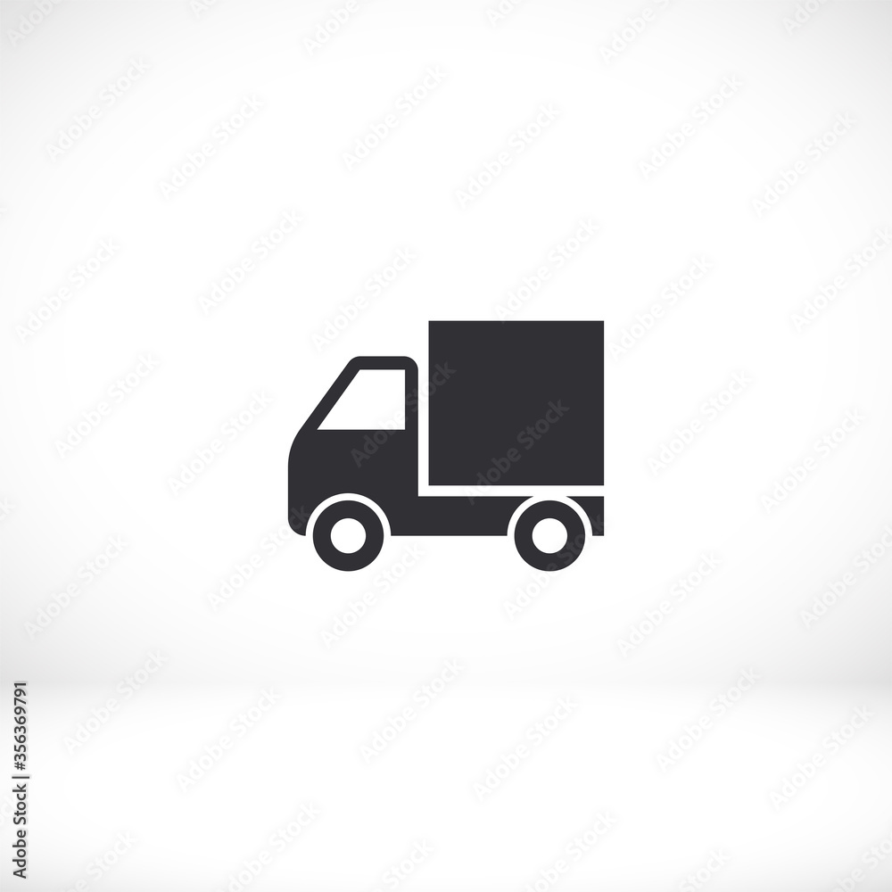 truck icon. Vector Eps 10. Lorem Ipsum Flat Design truck icon. Vector Eps 10. Lorem Ipsum Flat Design