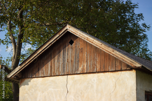old barn in the village © Bogdan