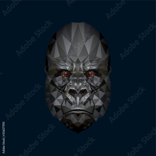 faceted gorilla