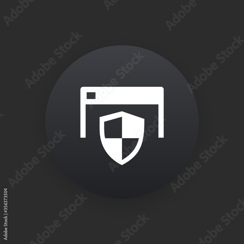 Link Builder -  Matte Black Web Button