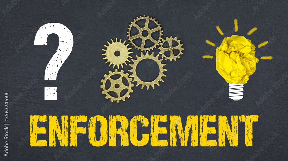 Obraz premium Enforcement