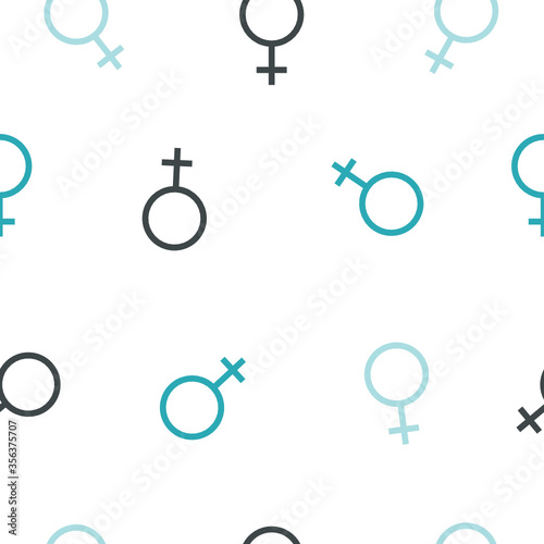 Seamless pattern Men's gender symbol. Vector illustration for poster, banner, card and background. June 10-16.