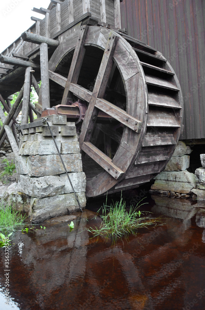 Watermill. One of the 2 working in Norway.