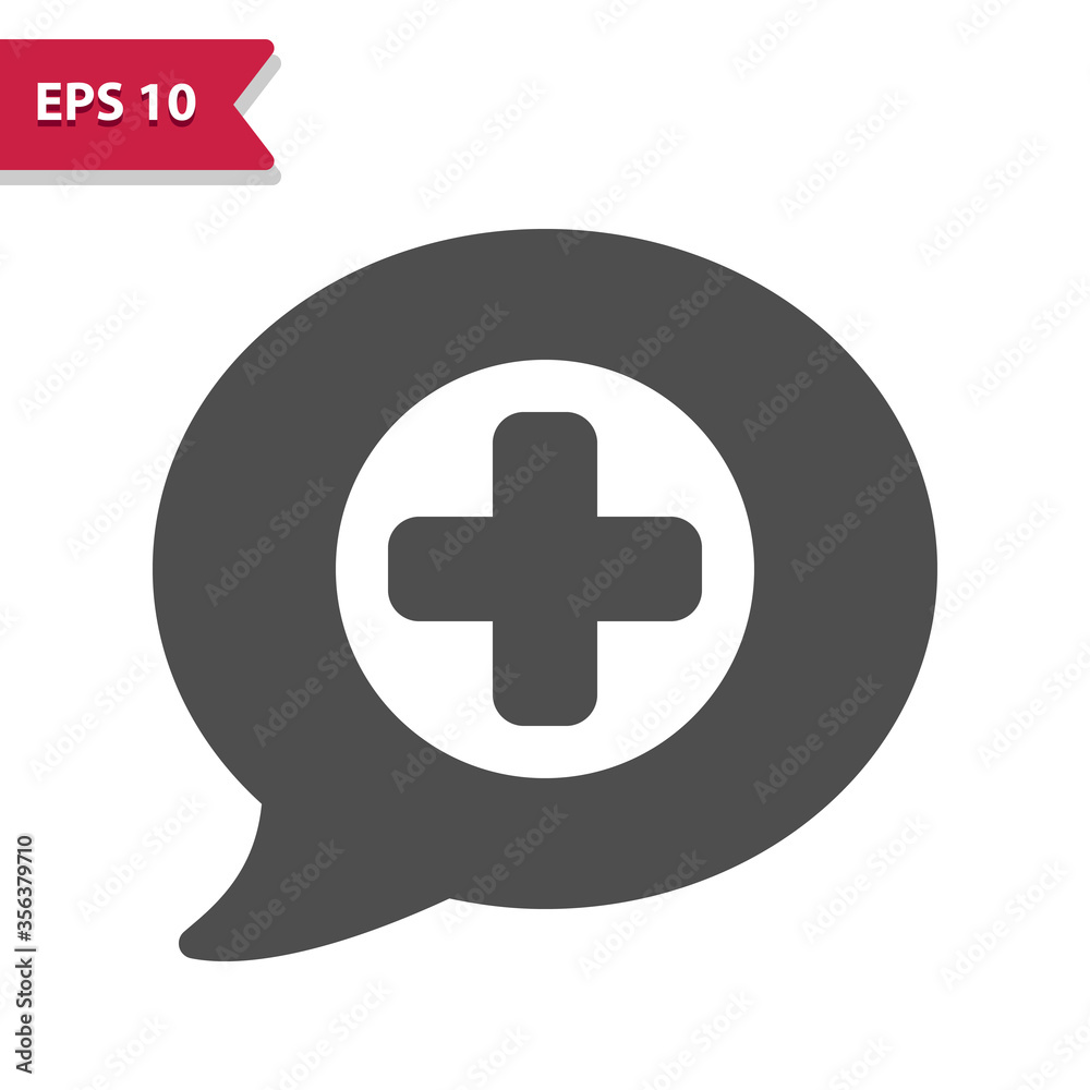 Health Care Chat Icon Health Care Chat Icon