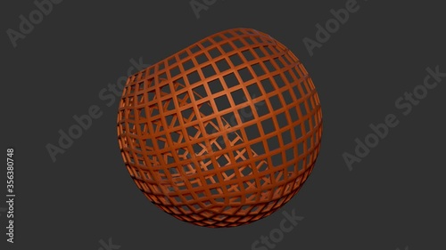 Delicious chocolate sphere ready for your advertising projects