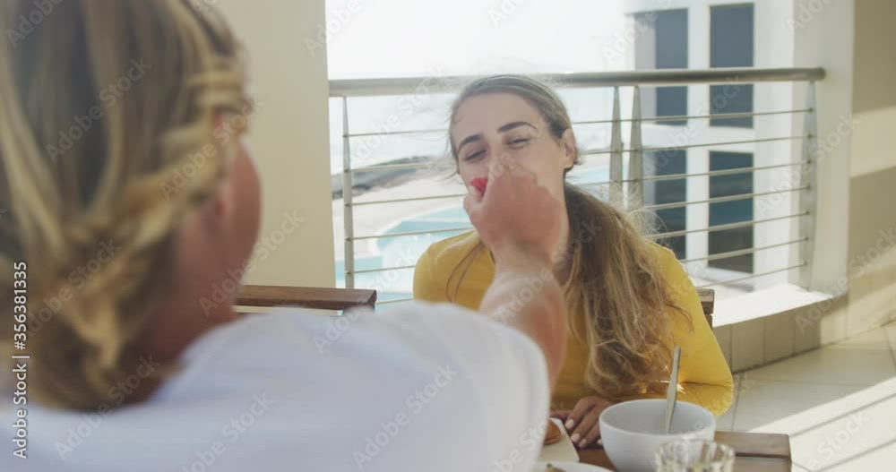 Caucasian couple self isolating at home during coronavirus covid19 pandemic Caucasian couple self isolating at home during coronavirus covid19 pandemic