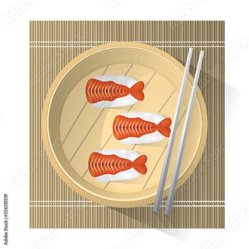 ebi nigiri sushi