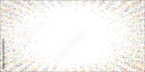 Festive confetti. Celebration stars. Childish brig