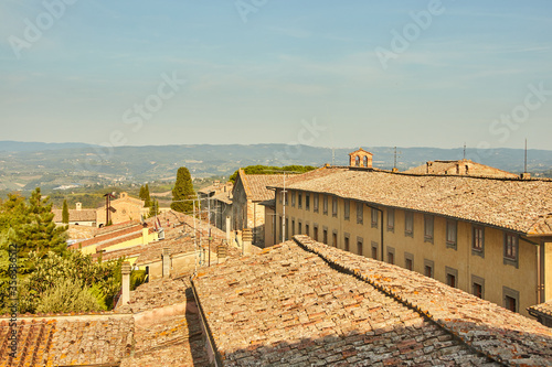 Obraz na płótnie The town of San Gimignano in Tuscany. Italy w salonie