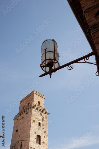 Obraz na płótnie The town of San Gimignano in Tuscany. Italy w salonie