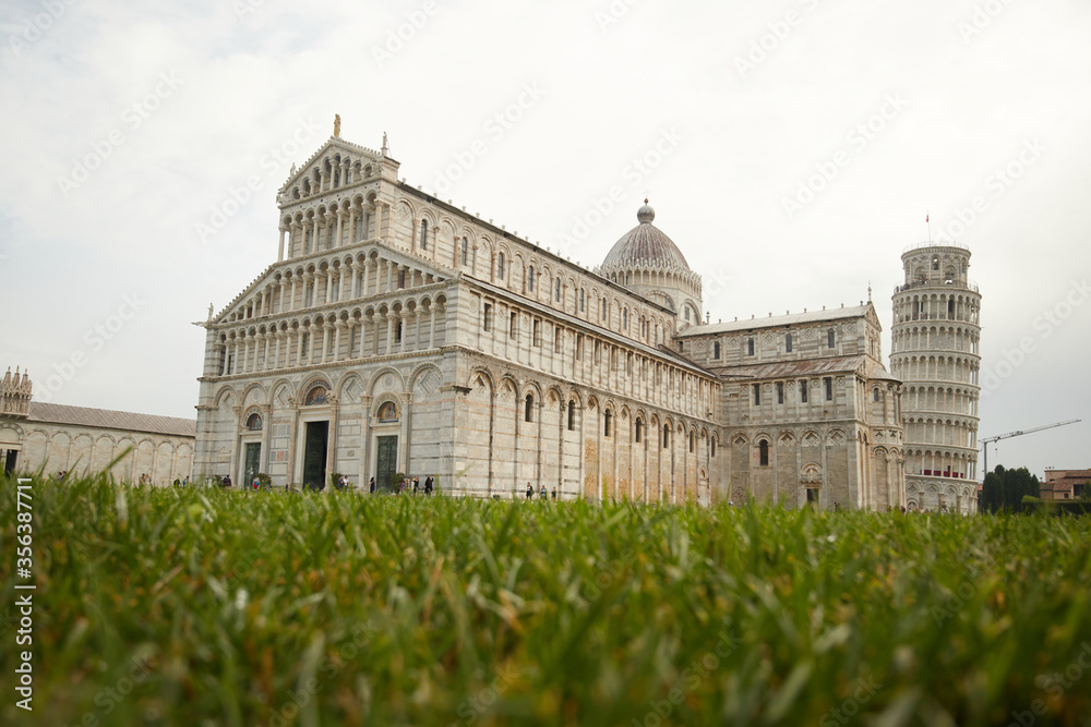 The leaning tower of Pisa in Pisa, Italy