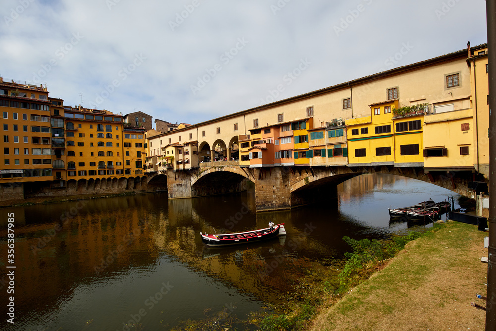 The Ponte Vecchio in Florence, Italy