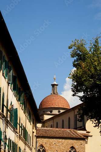Obraz na płótnie The skyline of Florence, Italy w salonie