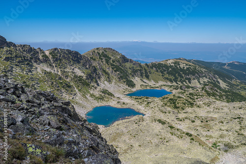 Lakes in the mountain