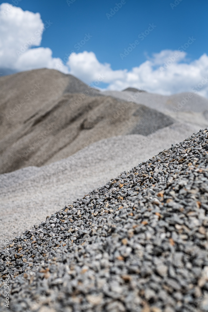 types of aggregate for road construction