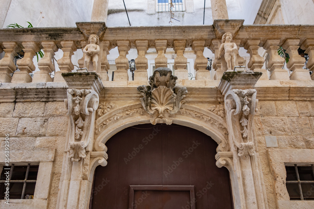 Obraz premium Antonelli palace. Rutigliano. Puglia. Italy.