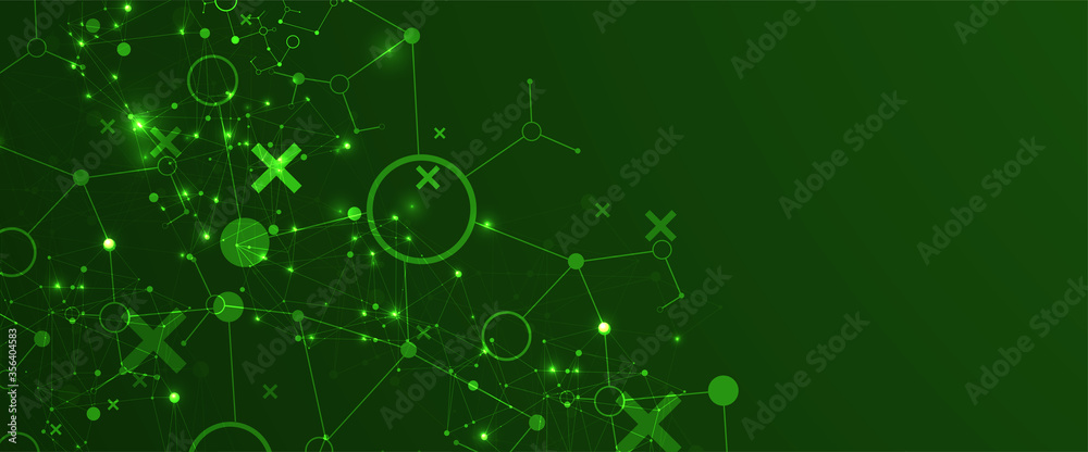 Template for science and technology presentation. Plexus style background. Template for science and technology presentation. Plexus style background.