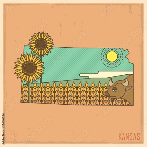 kansas state map