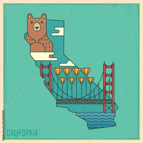 california state map