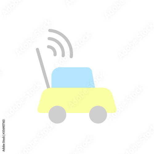 Car, toy icon. Simple color vector elements of kindergarten icons for ui and ux, website or mobile application