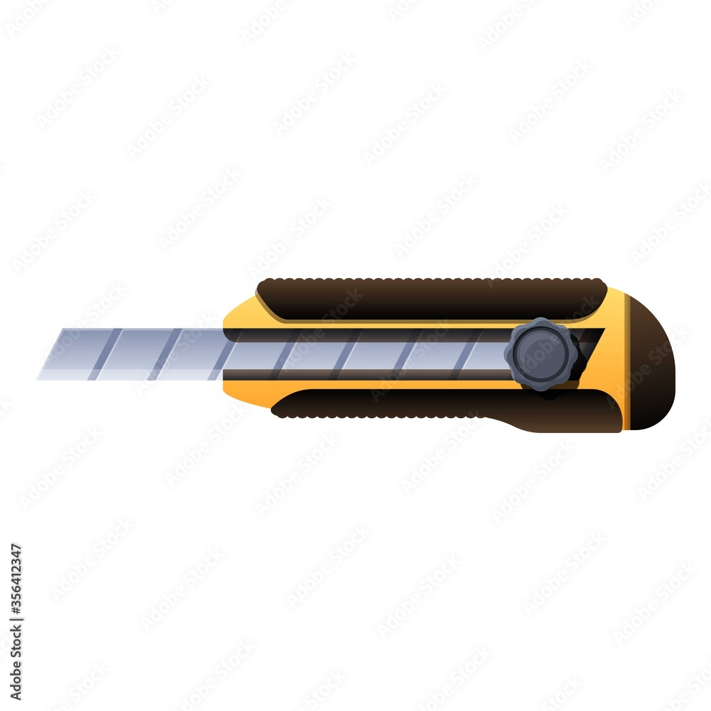 Wire cutter icon. Cartoon of wire cutter vector icon for web design isolated on white background Wire cutter icon. Cartoon of wire cutter vector icon for web design isolated on white background
