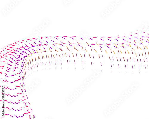 Abstract background blend wave line design for Wallpaper, Banner, Background, Card, Book Illustration, landing page