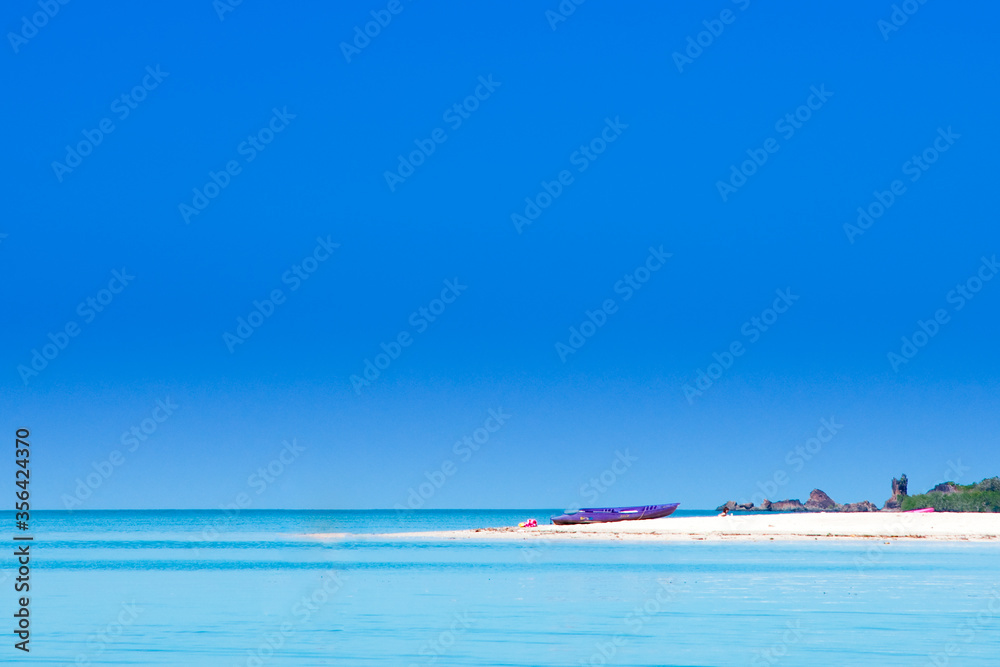 Fototapeta premium beautiful sea view on the island